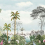Panoramic wallpaper Palm trees whisper Eijffinger Pastel bleu 309132