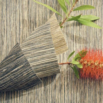 Wandverkleidung Crin de soie für die Wand