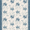 Elyria Floral Batik Fabric Ralph Lauren Batik Blue FRL5404/01