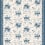 Tissu Elyria Floral Batik Ralph Lauren Batik Blue FRL5404/01