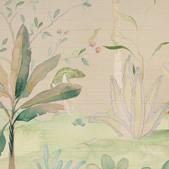 Ubatuba Sisal panoramic wallpaper