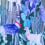 Tapete Altiplano Kariokas Blue Lamas on Dark Blue WallP-ALTI-BLDB-01