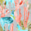 Tapete Altiplano Kariokas Coral Lamas on Light Grey WallP-ALTI-CLDG-04