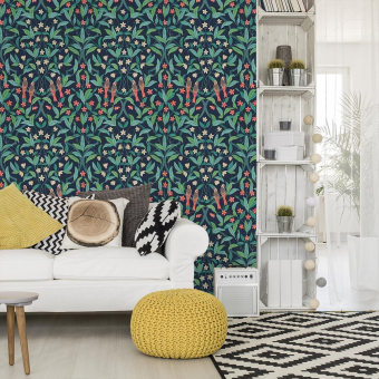 Papier peint Jasmine & Serin Symphony