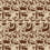 Menagerie wallpaper Bien Fait Tabby B00217