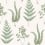Papier peint Herba Borastapeter White /7657