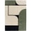 Teppich Strada Edito Vert/Noir/Beige /KE048L