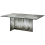 Liquefy Rectangular Table Glas Italia Gris LIQ07-gris