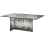 Table Liquefy Rectangulaire Glas Italia Gris LIQ07-gris