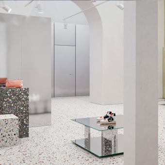 Lot de 29 boîtes 13,05 m² - Grès cérame Confetti Bianco Multicol