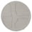 Tapis Organica rond Brintons Grey organica-rond-120-Grey