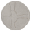 Tappetino Organica rotondo Brintons Grey organica-rond-120-Grey