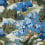 Yu Garden wallpaper Coordonn&eacute; Sapphire /B00147