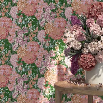 Cottage wallpaper