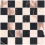 Mosa&iuml;que Chess Edimax Rose-Noir NQ19
