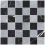 Mosa&iuml;que Chess Edimax Gris-Noir NQ53