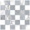 Chess Mosaic Edimax Blanc-Gris NQ17