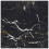 R&ecirc;ve square porcelain stoneware Edimax Noir 7MR5