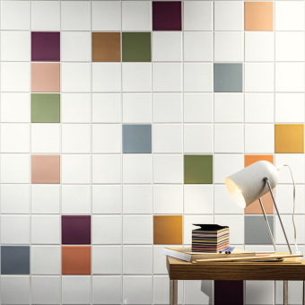 1 boîte 1 m² - Grès cérame Colori Mat Bianco
