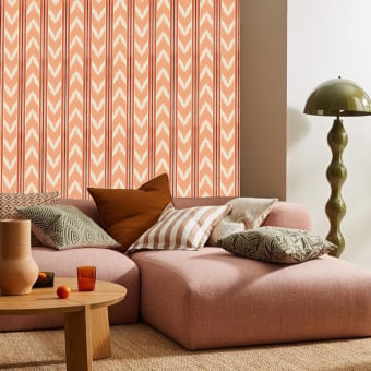 Papier peint Edgy Ikat