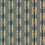 Papier peint Chain de chaine Catchii Blue yellow W100881