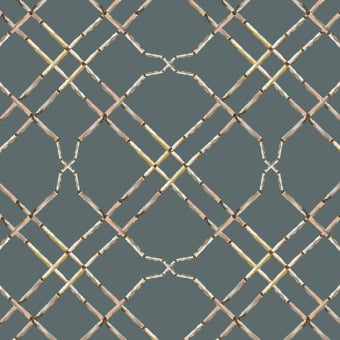 Carta da parati Bamboo Trellis