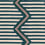 Carta da parati Ikat Uz Zigzag Catchii Blue W100671