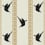 Carta da parati Black Swan Catchii Off white W100721