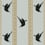 Carta da parati Black Swan Catchii Old Blue W100723