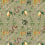 Cocoa Estate wallpaper Catchii Olive cocoa-estate-bleu