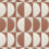 Carta da parati Mosaique&nbsp;Monday Catchii Beige cognac W100690