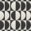 Carta da parati Mosaique&nbsp;Monday Catchii Beige black W100691