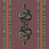Posh Snakes wallpaper Catchii Wine red W100522
