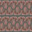 Tapete Madagascar Travellers Wavy Palm Catchii Rust brown W100010