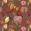 Lush Garden wallpaper Catchii Brun W100550