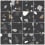 Mosaico Ishi quadrato Edimax Nero ND13