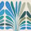 Les Vivaces panoramic wallpaper - Pr&eacute;sences Acte Deco Bleu 75-RH02-BL