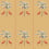 Carta da parati Ibis Palm Beach Catchii Ochre yellow W100094