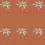 Carta da parati Ibis Palm Beach Catchii Terracotta W100096