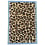Tapis Leopard Blue Color Therapis Fauve LEOBL-FV-60x120