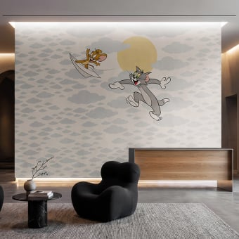 Panorama-Tapete Tom & Jerry 101