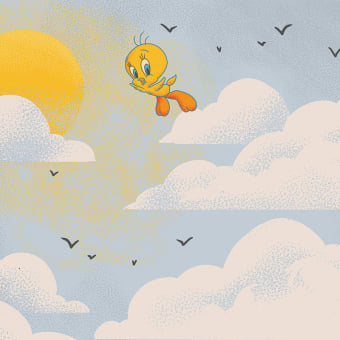 Looney Tunes 218 panoramic wallpaper