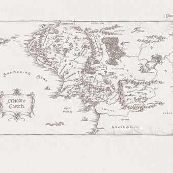 Papier peint panoramique Lord of the Rings 401-1