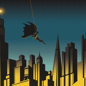 Papier peint panoramique DC Universe 505