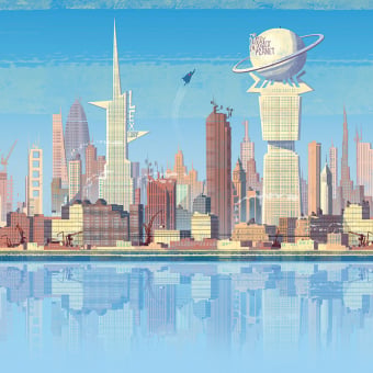 Papier peint panoramique DC Universe 517