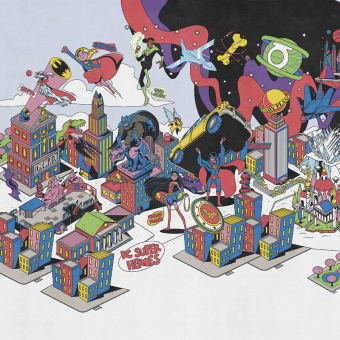 Panorama-Tapete DC Universe 526-1