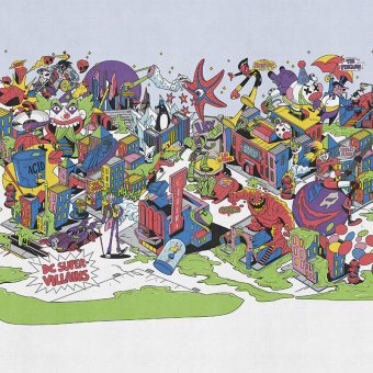 Panorama-Tapete DC Universe 526-2