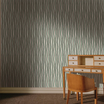 Artist's Shadow Stripe panoramic wallpaper
