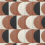 Mosaique Monday wallpaper Catchii Beige cognac black W100696