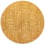 Tapis Baobab rond in-outdoor Louis de Poortere Madagascar Gold ldp_115978